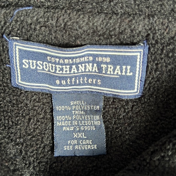 Susquehanna Trail Outfitters Men’s Blue Quarter Zip Pullover Jacket Size… - Picture 5 of 6